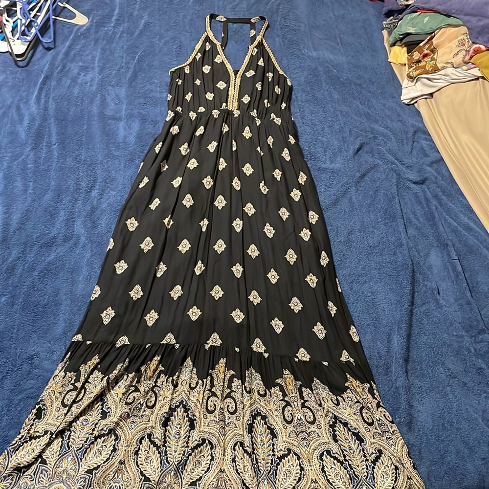 Lucky Brand full length, stunning tank dress